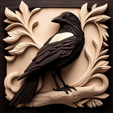 3D model st magpie (STL)